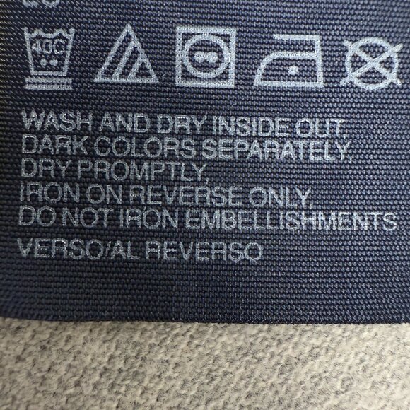 Men's TOMMY HILFIGER Custom Fit Knit Polo w/Lettering Gray Shirt- Size XXL - Picture 10 of 10